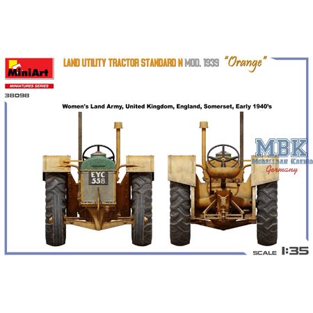 Land Utility Tractor Standard N "Orange" Mod. 1939