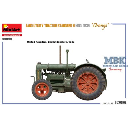 Land Utility Tractor Standard N "Orange" Mod. 1939