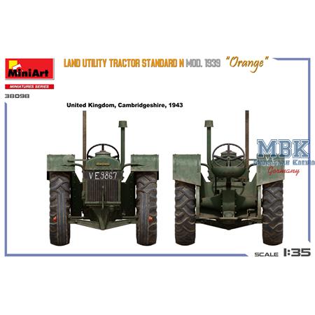 Land Utility Tractor Standard N "Orange" Mod. 1939