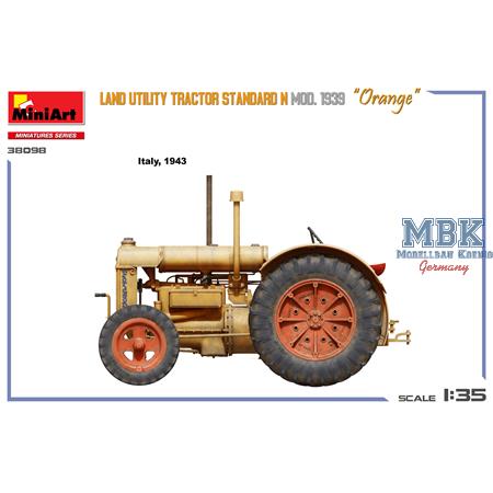 Land Utility Tractor Standard N "Orange" Mod. 1939