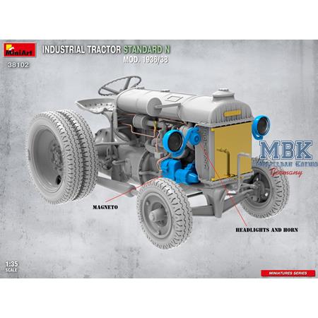 Industrial Tractor Standard N Mod. 1936/38