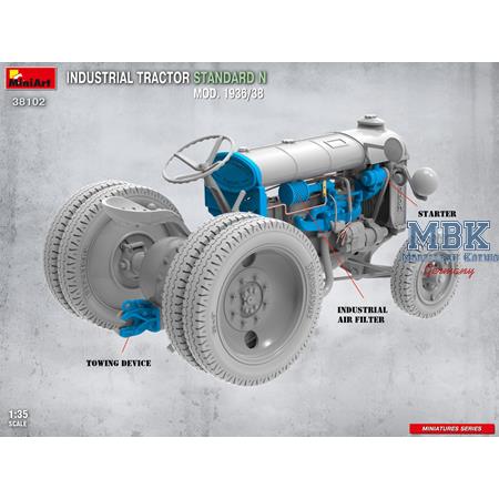 Industrial Tractor Standard N Mod. 1936/38