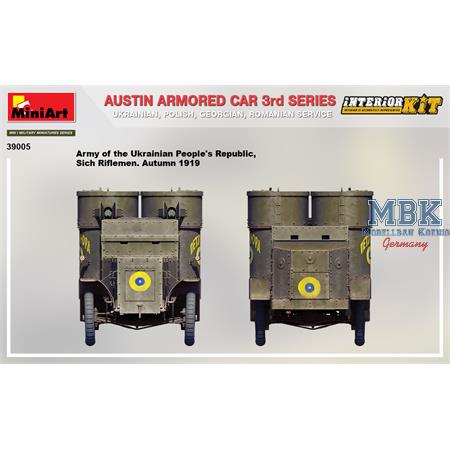 Austin Armored Car 3rd Series *Interior Kit*