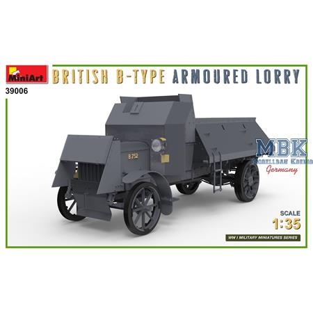 British B-Type Armoured Lorry