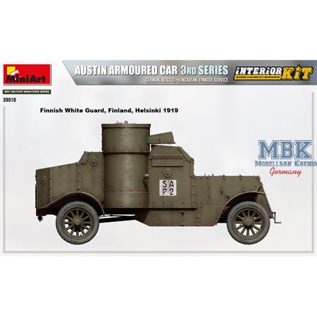 Austin Armored Car 3rd Series. German, etc service