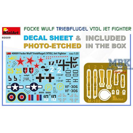 Focke Wulf Triebflugel (VTOL) Jet Fighter