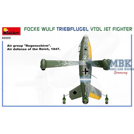 Focke Wulf Triebflugel (VTOL) Jet Fighter