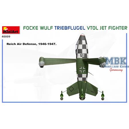Focke Wulf Triebflugel (VTOL) Jet Fighter