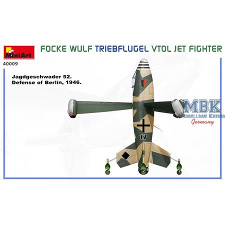 Focke Wulf Triebflugel (VTOL) Jet Fighter