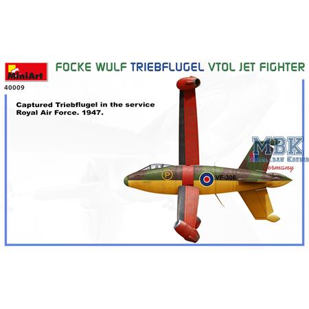Focke Wulf Triebflugel (VTOL) Jet Fighter