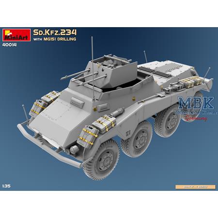 Sd.Kfz. 234 with MG151 Drilling