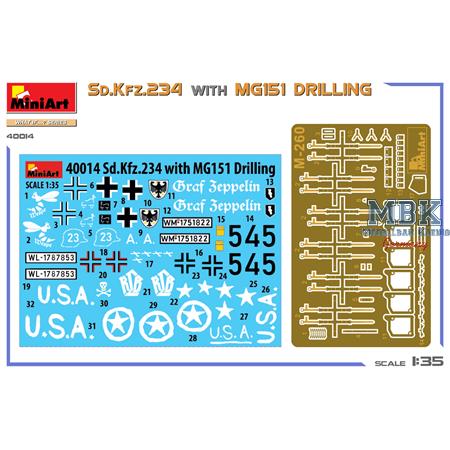 Sd.Kfz. 234 with MG151 Drilling