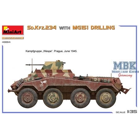 Sd.Kfz. 234 with MG151 Drilling