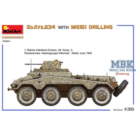 Sd.Kfz. 234 with MG151 Drilling