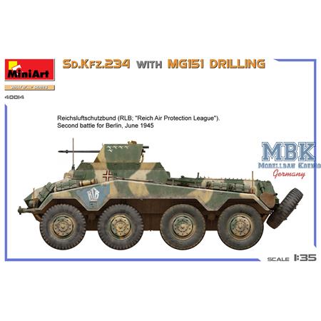 Sd.Kfz. 234 with MG151 Drilling