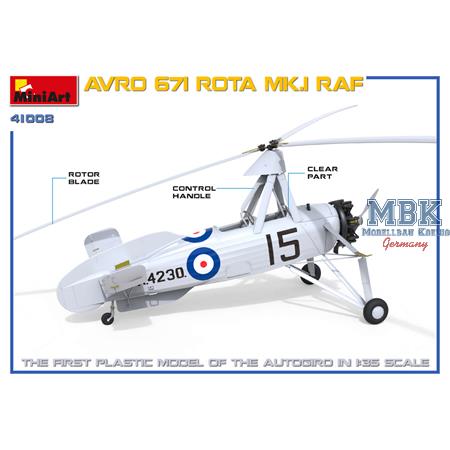 AVRO 671 Rota Mk. I RAF