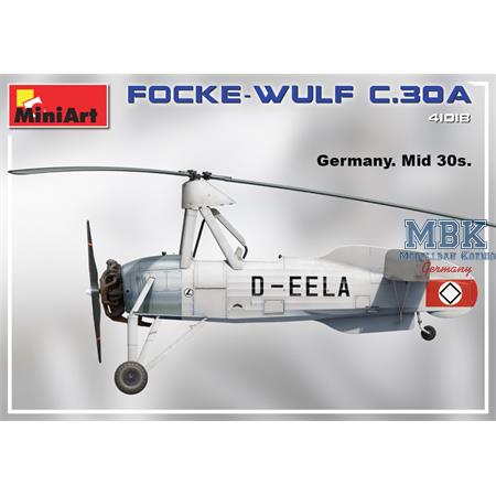 Focke-Wulf Fw C.30A Heuschrecke. Late Production