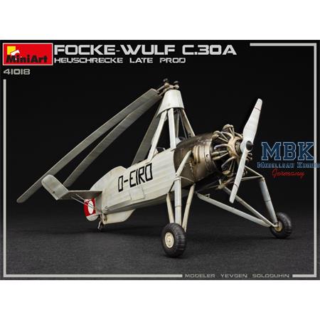 Focke-Wulf Fw C.30A Heuschrecke. Late Production