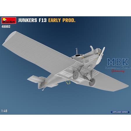 Junkers F13. Early Prod.