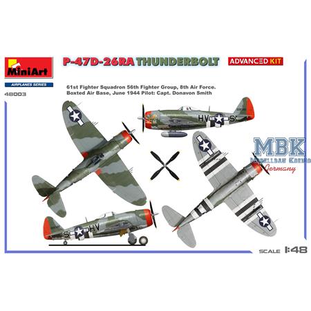 Republic P-47D-25RA Thunderbolt - Advanced Kit