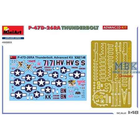 Republic P-47D-25RA Thunderbolt - Advanced Kit