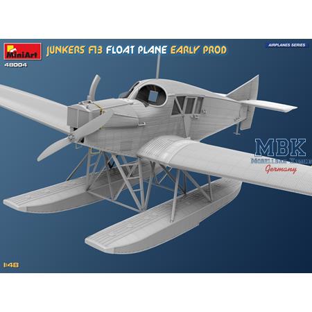 Junkers F13 Float Plane. Early Prod.