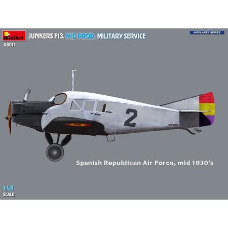 Junkers F13. Mid Prod. Military Service