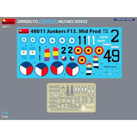Junkers F13. Mid Prod. Military Service