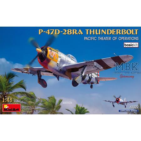 P-47D-28RA Thunderbolt Pacific Theater - Basic Kit