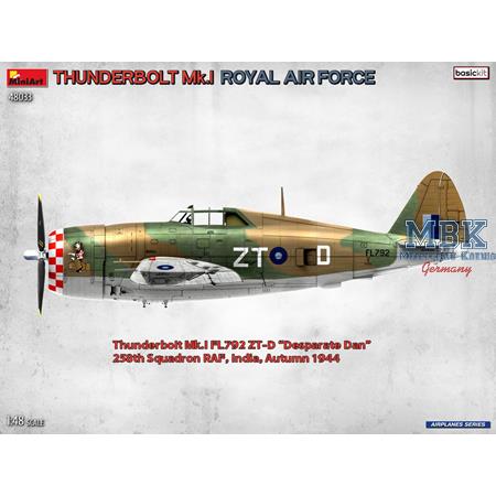 Thunderbolt Mk.I Royal Air Force - Basic Kit