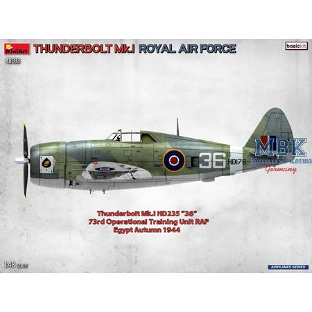 Thunderbolt Mk.I Royal Air Force - Basic Kit