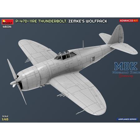 P-47D-11RE Thunderbolt Zemke's Wolfpack-Advanc.Kit