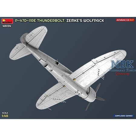 P-47D-11RE Thunderbolt Zemke's Wolfpack-Advanc.Kit