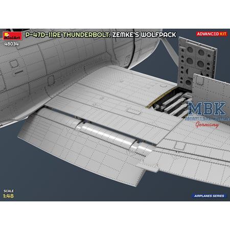 P-47D-11RE Thunderbolt Zemke's Wolfpack-Advanc.Kit