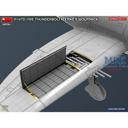 P-47D-11RE Thunderbolt Zemke's Wolfpack-Advanc.Kit