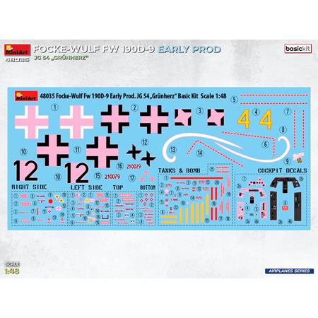 Focke-Wulf Fw 190D-9 early Prod. JG54 - Basic Kit