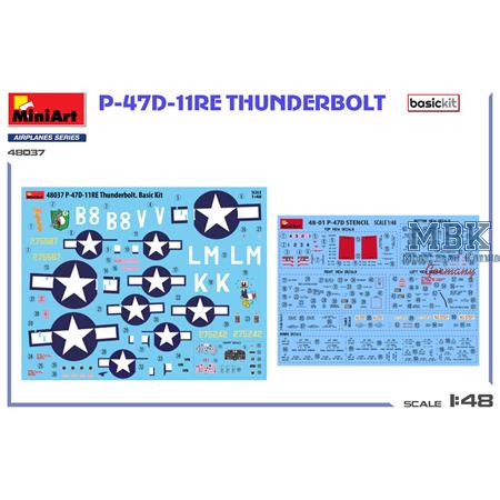 Republic P-47D-11RE Thunderbolt - Basic Kit