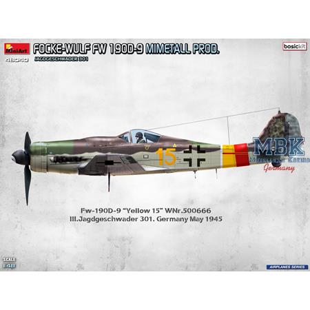 Focke-Wulf Fw 190D-9. Mimetall Prod. - Basic Kit