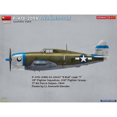 P-47D-20RA Thunderbolt, Saipan 1944- Advanced Kit