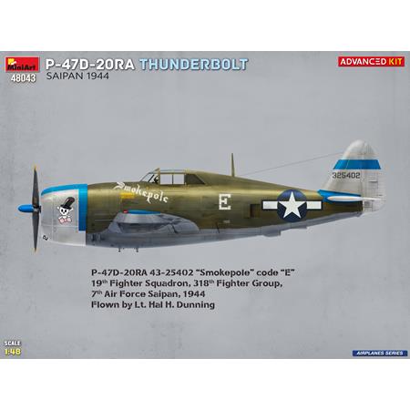 P-47D-20RA Thunderbolt, Saipan 1944- Advanced Kit