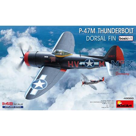 P-47M Thunderbolt. Dorsal Fin - Basic Kit