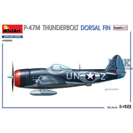P-47M Thunderbolt. Dorsal Fin - Basic Kit