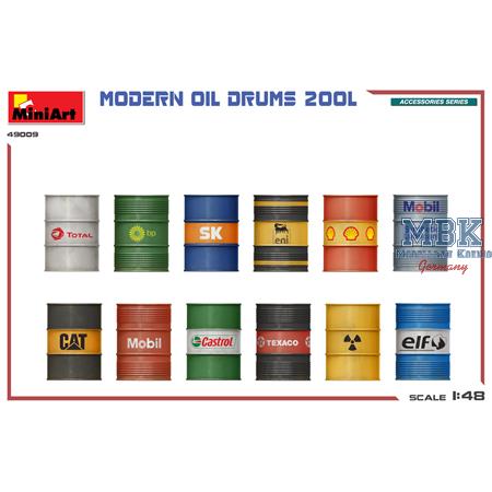 Modern Oil Drums