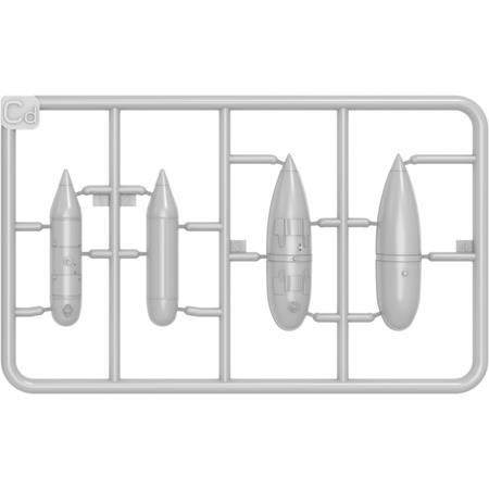 German Fuel Drop Tank and Bombs