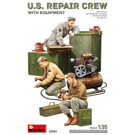 U.S. Repair Crew w/equipment