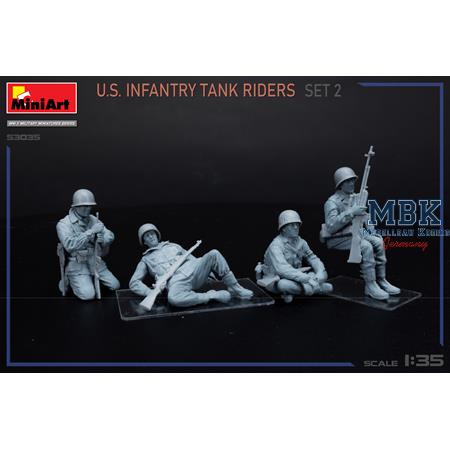 U.S. Infantry Tank Riders. Set 2