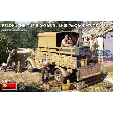Feldküche auf 3,6-36S 3t Lkw PmQ600-Type