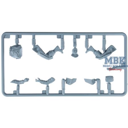 U.S. Infantry Tank Riders. Winter 1944-45