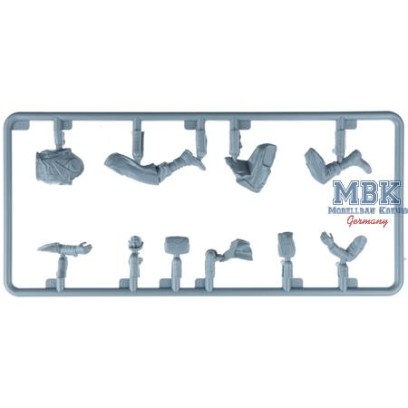 U.S. Infantry Tank Riders. Winter 1944-45