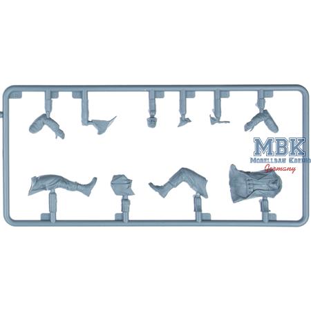 U.S. Infantry Tank Riders. Winter 1944-45